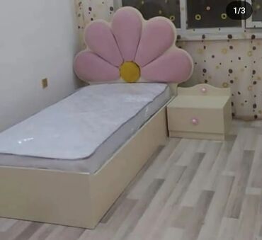uşaq şkafları: Qız üçün, Təknəfərlik çarpayı