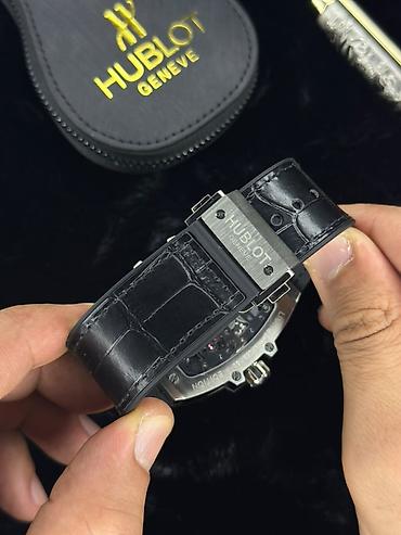 Aksesuarlar: Yeni, Qol saatı, Hublot, rəng - Qızılı — 4