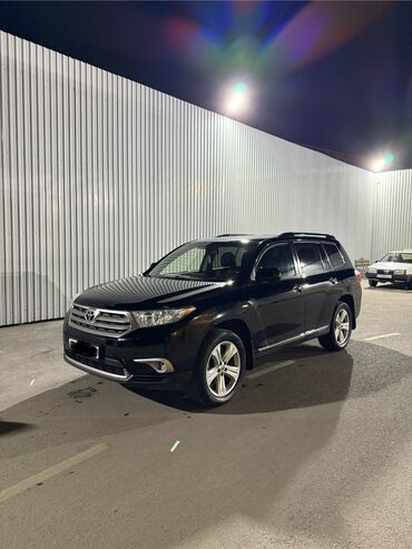 самая дорогая машина в кыргызстане 2023: Toyota Highlander: 2013 г., 3.5 л, Автомат, Газ, Кроссовер