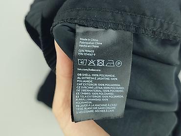 czarne cargo pull and bear: H&M Divided, Spodnie materiałowe damskie, rozmiar S — 5