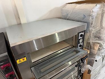 Elektrik sobalar: Pizza sobası Professioanal pizza peçi İçi daşlı model Termostat 500 — 8