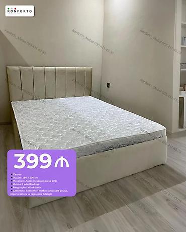 Mebel: Çarpayı – Konforto Mebel - Ölçü: 160 × 200 sm - Başlıq: vertikal — 1