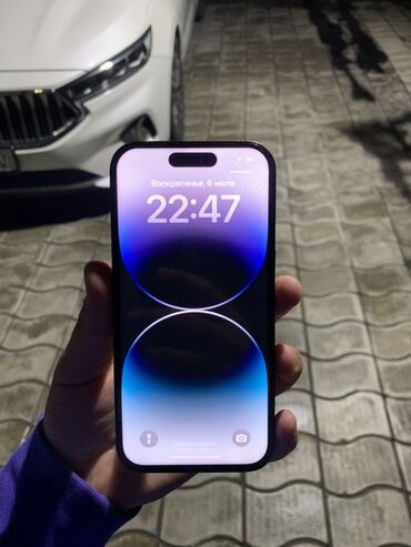 моб телефоны флай: IPhone 14 Pro, 128 ГБ, Deep Purple