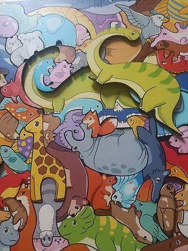 жираф: Пазл-головоломка для детей Animal Paradise (3+) - Яркий пазл с — 2