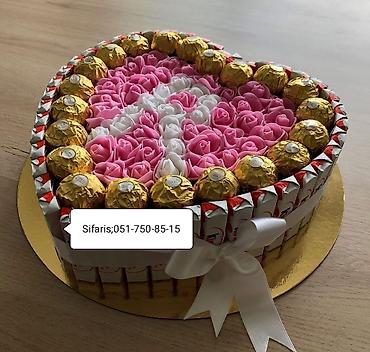 pion buket: Hediyyelik sokolad buketleri ve sebetleri sifarisle hazirlanir — 7