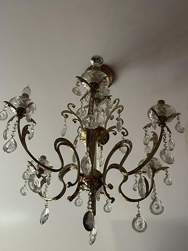 şam: Çılçıraq, 5 lampa, Metal — 2