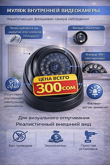 камеры муляж: 🔒 Муляж внутренней видеокамеры — простой и доступный способ создать — 1