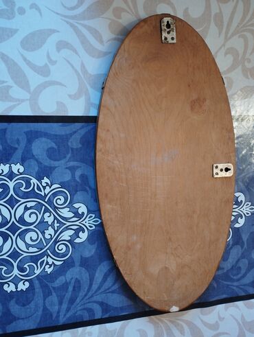 hamam dekoru: Güzgü Floor mirror, Oval, Hamam üçün, Çərçivə ilə