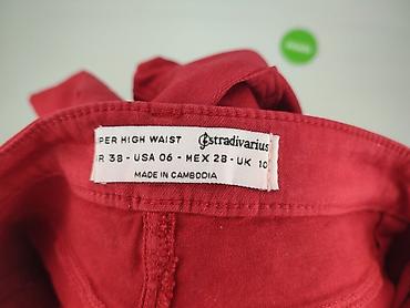 jordan czerwone: Stradivarius, Jeansy damskie, rozmiar S — 4