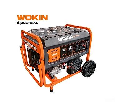 elektrik generatoru: WOKIN yanacaqlı generator 8000 WOKIN benzinli generator 8000w 🟢 Rəsmi — 1