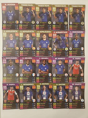 qarabağ galatasaray: Məhsul: Futbolçu kolleksiya kartları dəsti 100 kart Təsvir: - Müxtəlif — 2