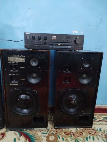 Səs gücləndiriciləri: Dest satılır əla səs effekti var.Techhnics Stereo Gücləndirici + — 2