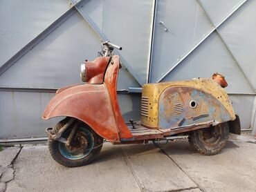 Мотоциклы и мопеды: Продам редкий мотороллер Тула т200 начала 60ых годов.Только то что на