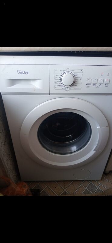 Стиральная машина Midea, 5 кг, Б/у, Автомат, Есть сушка, Нет кредита, Самовывоз