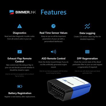 Alati za automobile: Vgate vLinker BM+ V2.2 Bluetooth 4.0 OBD2 za BMW Auto dijagnostički — 20