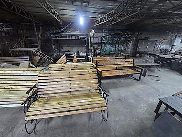 базарить: Скамейка Металл, Со спинкой, С крышей — 7