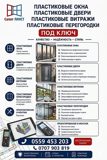 smart open: Пластиковые окна, двери, витражи и перегородки — под ключ Что — 1