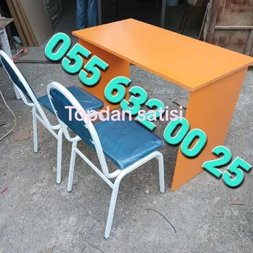 Bağ, çöl masa və oturacaq dəstləri: Yeni, Kvadrat masa, Açılmayan, Metal, Azərbaycan — 20