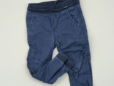 Jeansowe: Spodnie jeansowe, H&M, 2-3 lat, 92/98, stan - Zadowalający