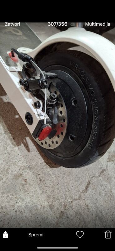 Trotineti, skejtbordovi i hoverbordovi: Električni trotinet DENVER – gradski model sa sklopivim mehanizmom — 2