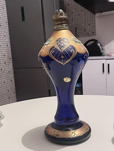 aminol yağ: Bohemia kristal yağ lampası (Çexiya istehsalı) - Material: orijinal — 1