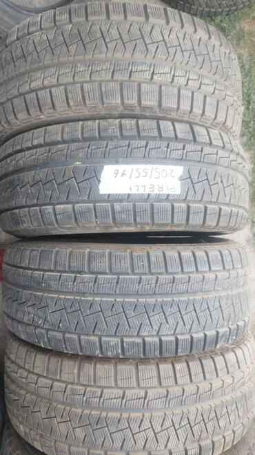 зимние шины размер 16: Шины 205 / 55 / R 16, Зима, Б/у, Комплект, Легковые, Pirelli
