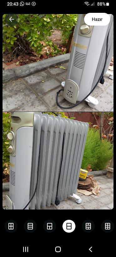 su qizdirici cihazlar: Yağlı radiator tipli elektrikli isidici - Tip: Yağ doldurulan — 1