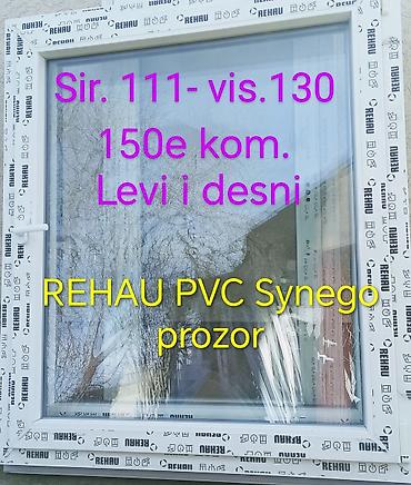lidl alati parkside: REHAU PVC Synego prozor - Dimenzije: širina 111 cm, visina 130 cm - — 1