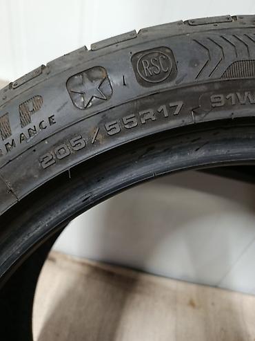 Транспорт: Шины 205 / 55 / R 17, Лето, Б/у, 1 шт, Легковые, Германия, GoodYear — 3