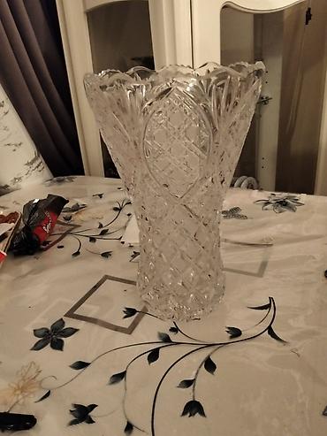 Вазы: Одна ваза, Богемское стекло — 2