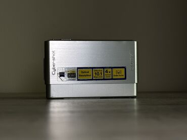 скупка камеры: Компактная цифровая камера Sony Cyber-shot (серебристый корпус) с