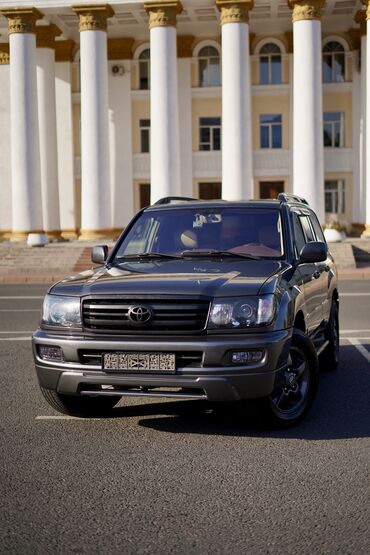 toyota land cruiser 100 цена: Toyota Land Cruiser: 2004 г., 4.7 л, Автомат, Газ, Жол тандабас