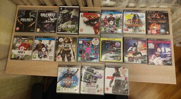 Xbox Series S: Ps3 üçün cürbəcür oyunlar satılır. Oyunların qiyməti: Call of duty