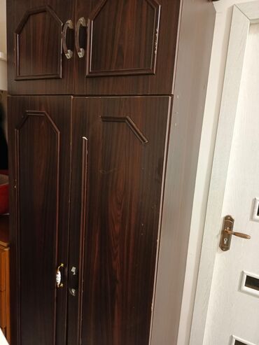 kombi ucun şkaf: İşlənmiş, 2 qapılı Düz dolab, Dəhliz dolabı
