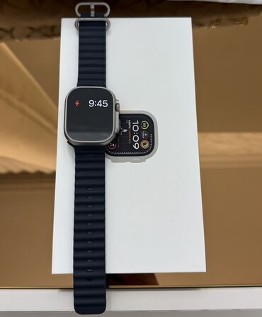 apple watch 5 цена бишкек: Смарт-часы Apple Watch Ultra 2 с прямоугольным корпусом и крупным