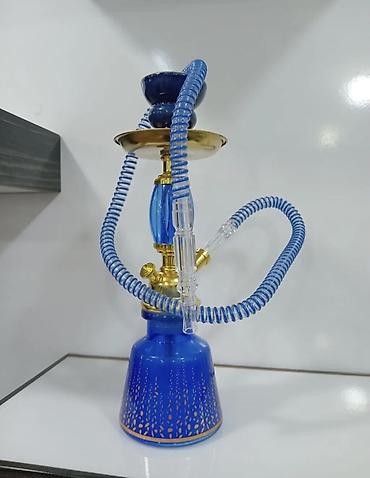 ereb qizili probu: Mavi şüşə nərgilə - Kompakt ölçülü, masaüstü tip. - Şüşə kolba: dərin — 1