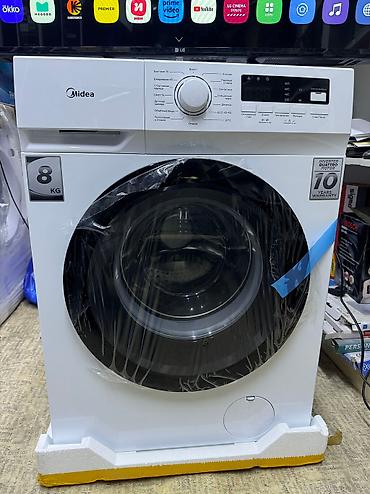 Стиральные машины автомат: Стиральная Машина Midea 🏮 Модель: MFNO3W80B/W-KZ 💧 Объем: 8 кг 📏 at lalafo.kg — 7 Стиральные машины автомат: Стиральная Машина Midea 🏮 Модель: MFNO3W80B/W-KZ 💧 Объем: 8 кг 📏 — 7