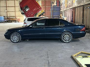 Транспорт: Mercedes-Benz S-Class: 1999 г., 5 л, Автомат, Бензин, Седан — 3