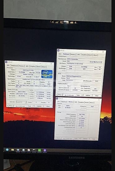 prosessor i7: Intel Core i7-3770 prosessor - Platforma: Intel Ivy Bridge - Soket — 2