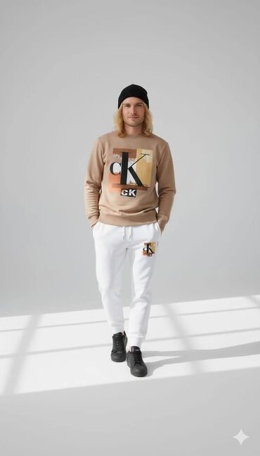 Gornji i donji deo: Komplet trenerka – udobna, moderna i izrađena od kvalitetnog pamuka — 26