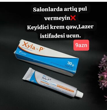beau monde: Xyla-P keyidici krem Beden ve uz ucun lazer,tatu,pirsinq maqsedile