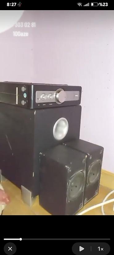 kompu: Ev kinoteatrı/səs sistemi komplekti - 2.1 formatlı sistem: 1 ədəd — 3