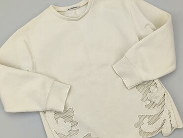 bluzki damskie bawełniane z długim rękawem: Bluzka Damska, Zara, S, stan - Dobry