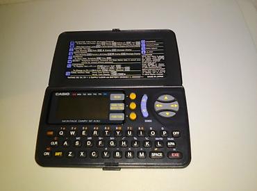otkup starih satova: Casio digitalni podsetnici Model SF-A30 (slike 1-3): legendarni — 2