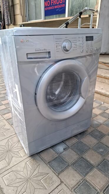 tecno pova 3: Paltaryuyan maşın LG, 6 kq, İşlənmiş, Avtomat, Qurutma var, Kredit yoxdur, Ödənişli çatdırılma