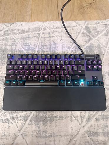 montech sky two: Клавиатура, SteelSeries, Механическая, Проводное подключение, Размер: 80% — 1