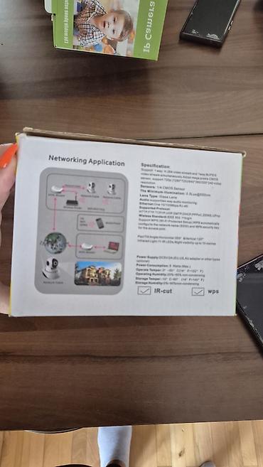 kupujem ps5: IP Wi‑Fi sigurnosna kamera – P2P HD, Onvif, audio - Povezivanje — 4
