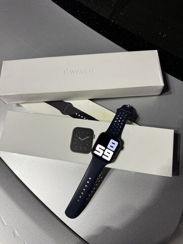 купить gps трекер в бишкеке: Apple Watch 6 44mm Space Gray Aluminium В комплекте: зарядка