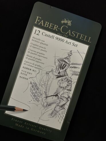 Pontiac: Оригинальные карандаши от Faber-Castell.Был использован только h,все в