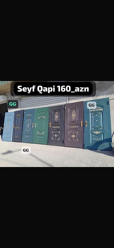 Seyf qapılar – 160 AZN - Metal konstruksiya, möhkəm və etibarlı -